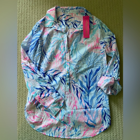 Lilly Pulitzer Captiva tunic - Picture 1 of 2